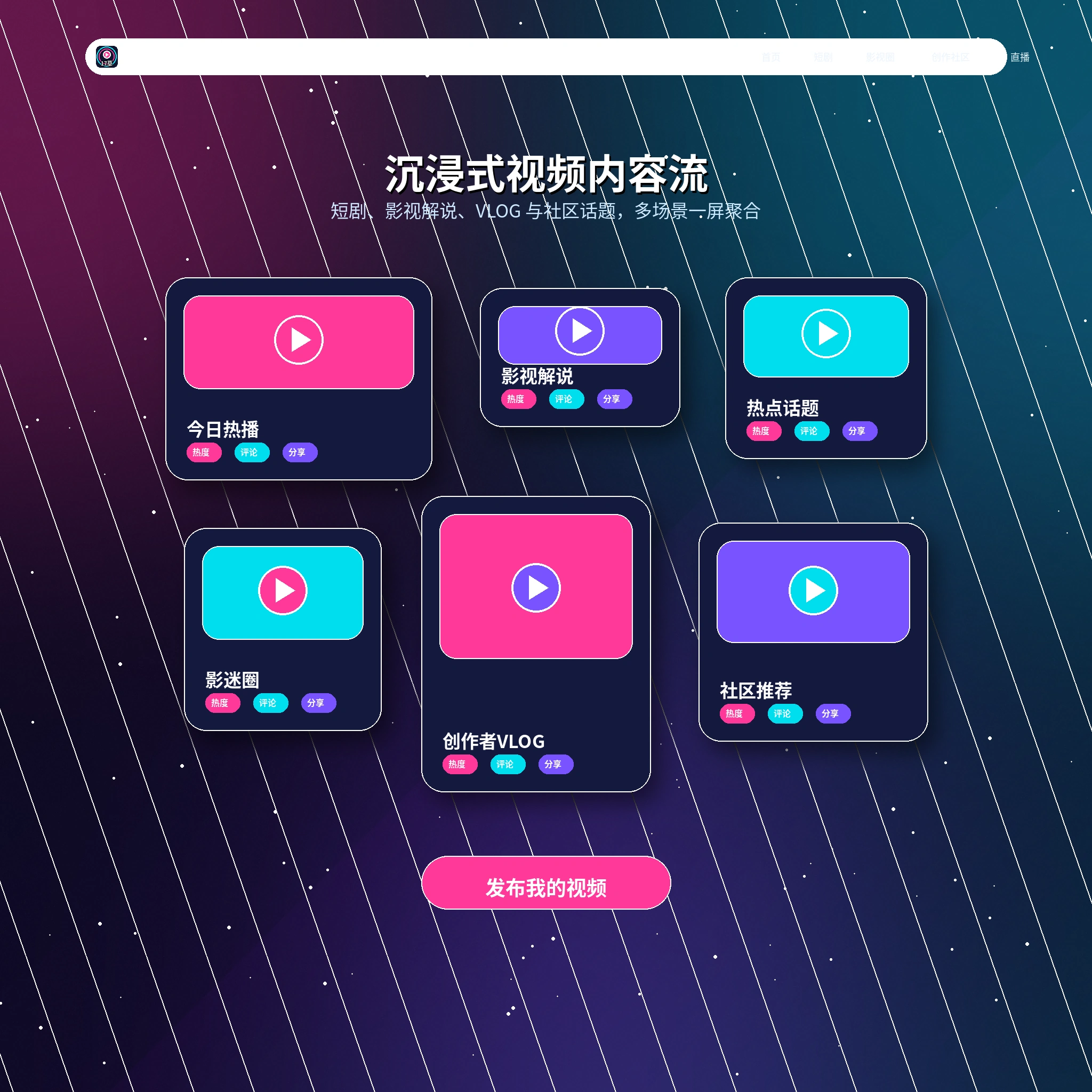 17c创作者影像动态展示